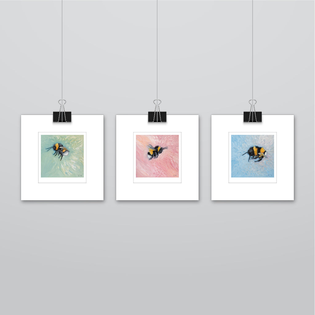 Flower Bees Collection - Harebell Designs