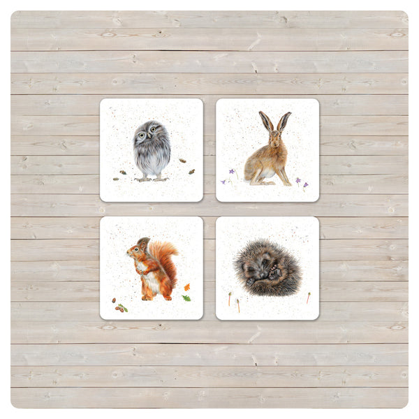 'Woodland Collection' Placemat - 'Prickle' Hedgehog - Harebell Designs