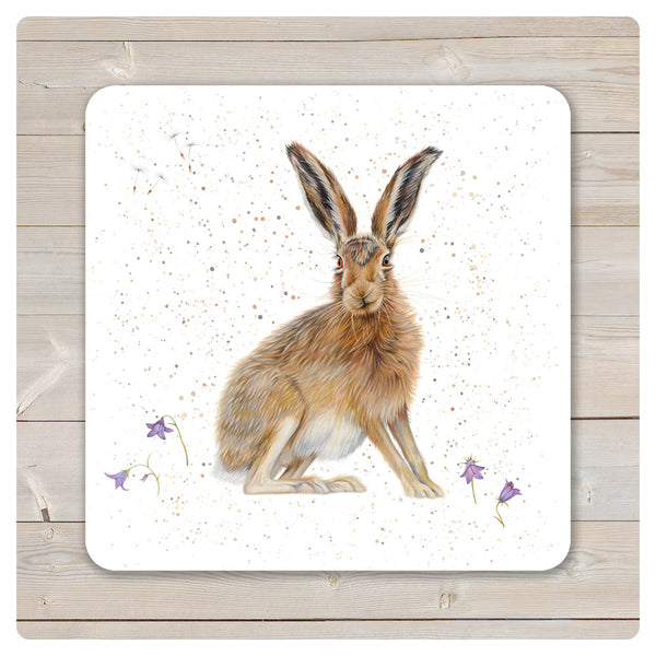 'Woodland Collection' Placemat - 'Harebell' Hare - Harebell Designs