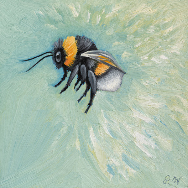'Daylily Green' Flower Bee - Harebell Designs