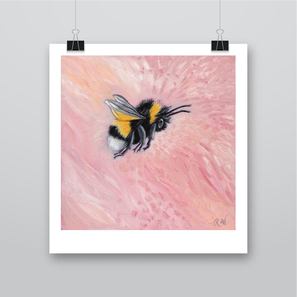 'Peony Pink' Flower Bee - Harebell Designs